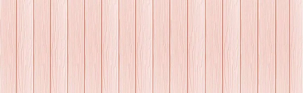 Panorama Wood Plank Pastel Pink Timber Texture Background Vintage Table — Stock Photo, Image