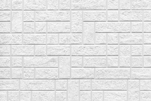 Modern White Stone Wall Stripes Texture Seamless Background — Stock Photo, Image