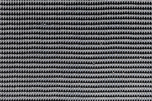 Черный Резиновый Лист Полов Рисунком Линий — стоковое фото