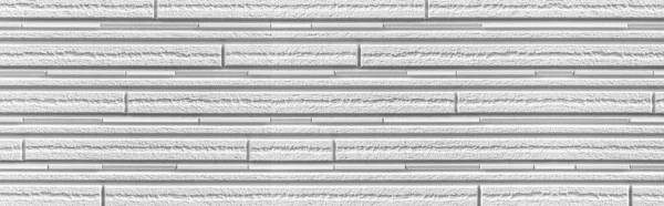 Çizgili Pürüzsüz Arkaplanı Olan Modern Beyaz Taş Duvar Manzarası — Stok fotoğraf