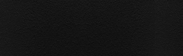 Panorama Rough Wzorzyste Czarny Cement Tekstury Ścian Bezszwowe Tło — Zdjęcie stockowe