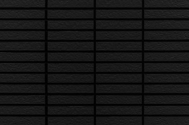 Siyah taş blok duvar pürüzsüz arkaplan ve desen dokusu