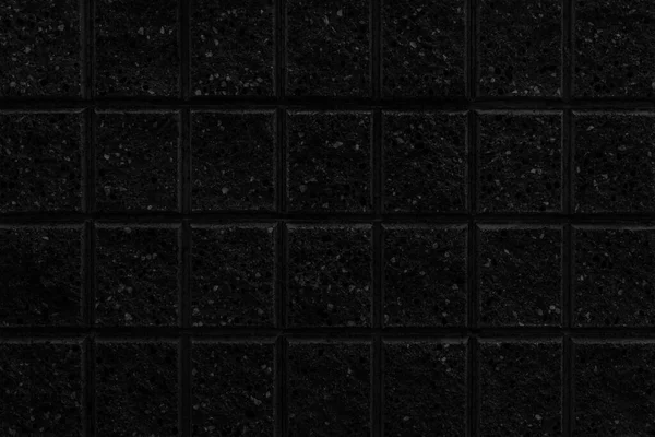 Piatra Neagra Bloc Perete Fără Sudură Fundal Textura Model — Fotografie, imagine de stoc