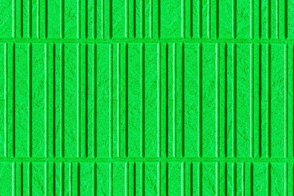 Çizgili Pürüzsüz Arkaplanı Olan Modern Yeşil Taş Duvar — Stok fotoğraf