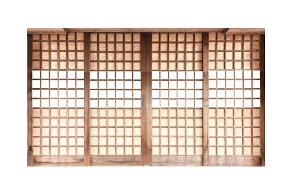 Сьодзі Традиційні Японські Двері Вікно Або Поділ Кімнати Складається Ізольованих — стокове фото