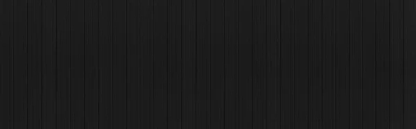 Panorama Dřevěné Desky Černé Dřevo Textury Bezešvé Pozadí — Stock fotografie