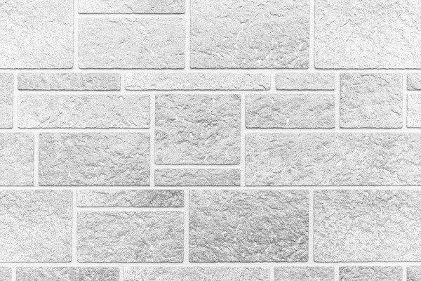 White Pattern Black Stone Cladding Wall Tile Texture Seamless Background — Stock Photo, Image