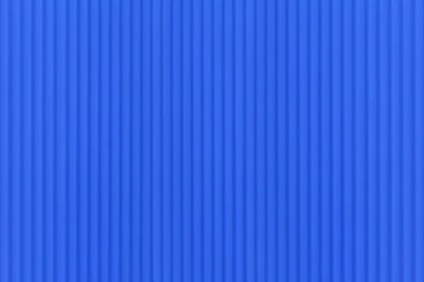 Modré Vlnité Kovové Pozadí Povrch Textury Nebo Pozinkované Oceli — Stock fotografie