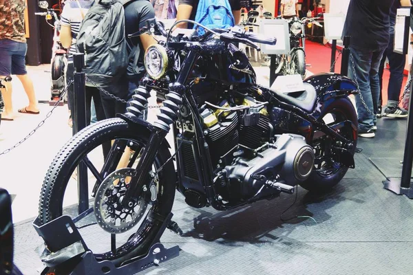 Bangand Thailand March 2019 Motor Bike Detail Harley Davidson Motorcycle — Foto de Stock