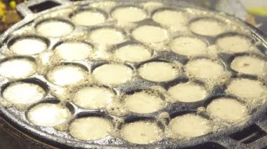 khanom khrok, Knmcrk, Tayland sweetmeat, şeker ve un ile hindistan cevizi sütünden yapılmış