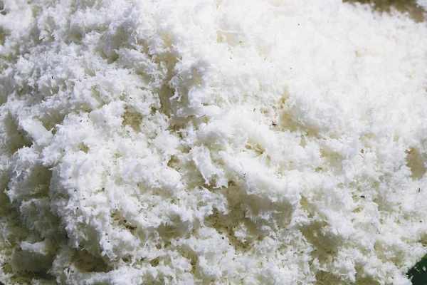 Rendelenmiş hindistan cevizi, Hindistan cevizi eti soyut detay