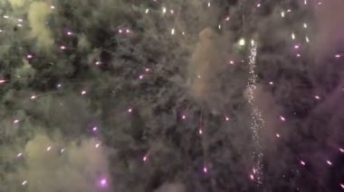 Pattaya Tayland-Mayıs, 24 2019 Uluslararası havai fişek gösterisi Festivali 2019