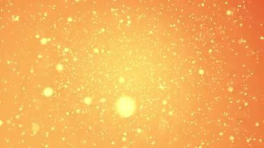 Altın Glitter soyut arka plan 3d animasyon 4k
