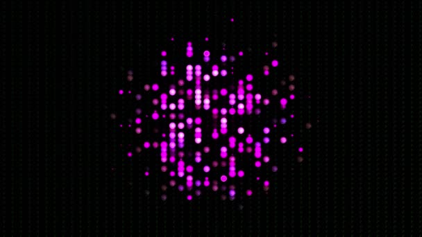 Populaire abstrait conduit applique murale Futuriste vague numérique fond animation 3d 4k 