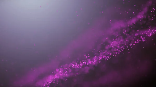 Beliebte Abstrakte Hintergrund Leuchtet Rosa Staubpartikel Sterne Funken Welle Animation — Stockfoto