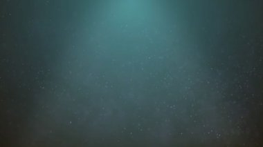 Popüler Soyut arka plan parlayan mavi toz parçacıkları yıldız dalga döngüsü 3d animasyon 4k kıvılcım