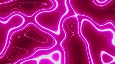 Popüler Fantastic hareket soyut holografik arka plan dalgalı moda tekstil neon 3d render