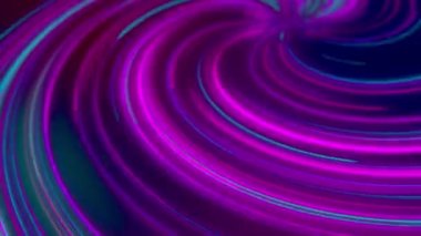 Soyut kozmik, fütüristik tünel, hiper atlama galaksiye ışık hızı neon parlaması, 3D görüntüleme.
