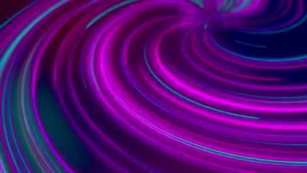 Abstract Cosmic Futuristic Tunnel Hyper Jump Galaxy Speed Light Neon — Stock Video