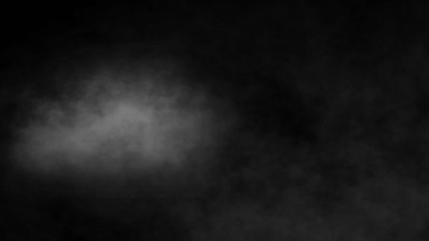 Humo Atmosférico Niebla Nube Movimiento Suave Animación Fondo Abstracto Moderno — Vídeo de stock