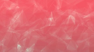 çizgiler ve nokta teknolojisi fütüristik Ağ pleksus Soyut arka plan animasyon 3d render