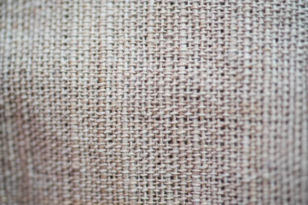 Close up thread linen fabric background texture with copy space