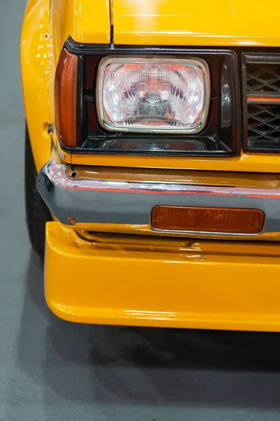 Close Kleurdetail Koplamp Van Een Oldtimers — Stockfoto