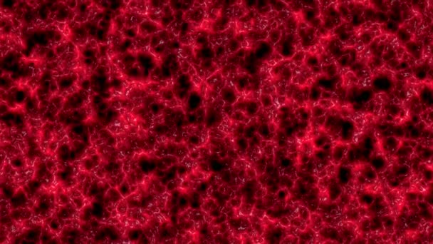 Struktura Mozkové Tkáně Organický Povrch Cévy Animace Rendering — Stock video