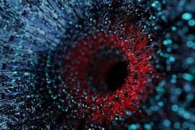 Bilimkurgu Fantezisi Garip Uzaylı Yapısı 3D