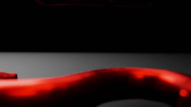 Kırmızı Balon tabela satışı Arızalı Efekt 3B görüntüleme