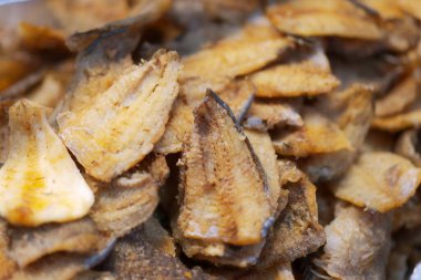 Dry Gourami Balık Sokağı Gıda Pazarı 'nı kapatın.