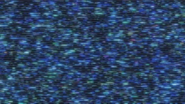 Flux matriciel futuriste de lumière au néon coloré Communication de données vol animation numérique rendu 3D