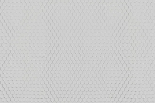 tract Futuristic hexagons wave technology Animation background 3d rendering