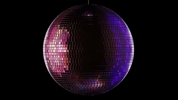 Video Disco Ball Bakgrund — Stockvideo
