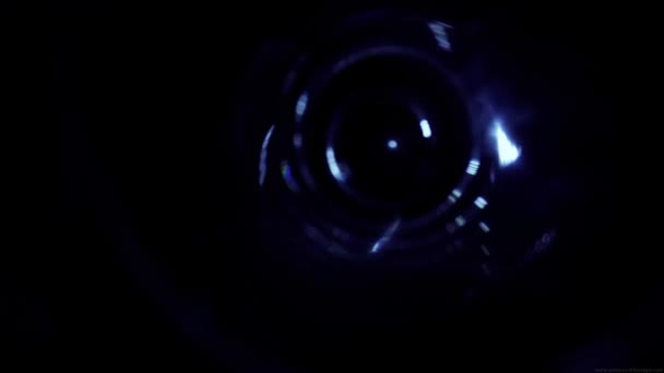 光漏れ要素の抽象的な背景 — ストック動画