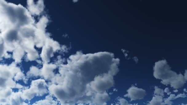 Відео Анімації Часових Поясів Хмар — стокове відео