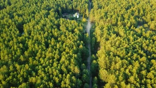 Vista Dall Alto Terreni Agricoli Campagna — Video Stock