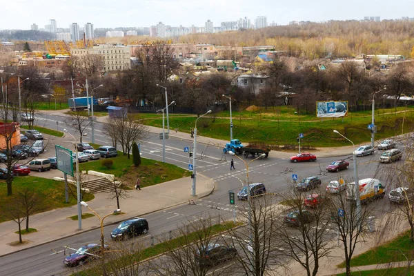 Mińsk Białoruś Marzec 2017 Ulica Mińsku Białoruś — Zdjęcie stockowe