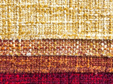 Kumaş dokusu arka planı. Tuval tekstil malzemesinin ayrıntıları.