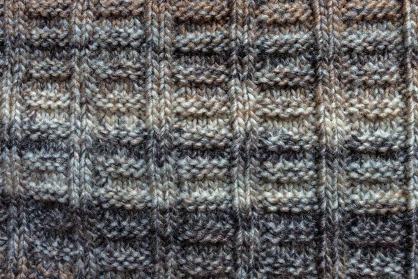 针织羊毛天然面料的纹理旧时尚乡村风格背景图案 — 图库照片