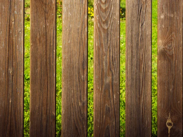 Clôture Bois Dans Village — Photo