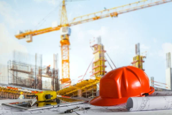 Ev yapım aşamasında proje bina planları - Tarih 