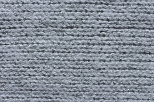 White Gray Realistic Knit Texture Pattern Background Banner Site Card — Stock Photo, Image