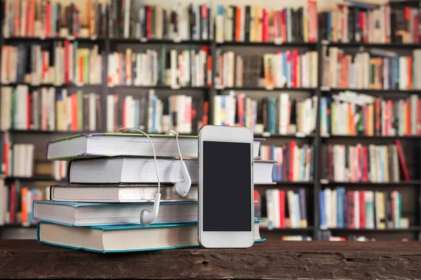 Books Shelf Library — Stock Photo, Image