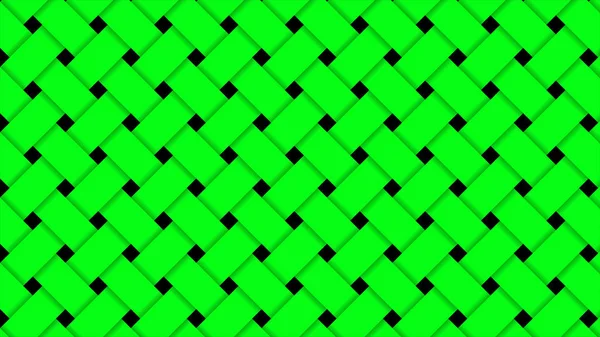 Grüne Linien Die Sich Schräg Überschneiden Bilden Ein Ausgefallenes Muster — Stockfoto