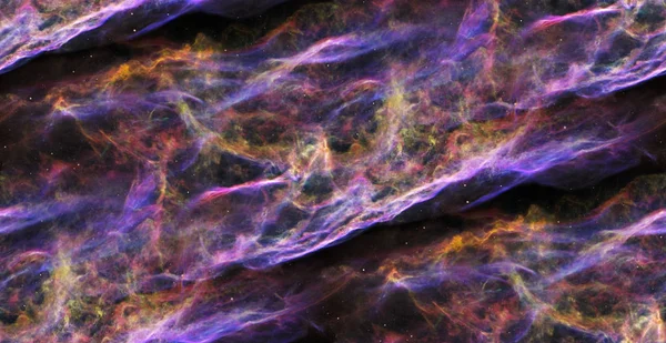 Galaktiska Kluster Stjärnor Och Nebulosor Stort Utrymme — Stockfoto