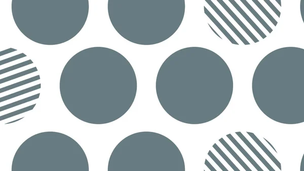 Gray Circles Create Beautiful Pattern White Background — Stock Photo, Image