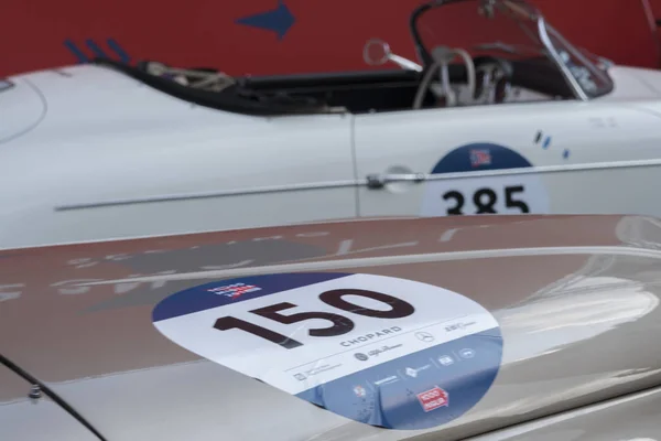 Mille Miglia Mil Millas Mayo 2018 Brescia Italia — Foto de Stock