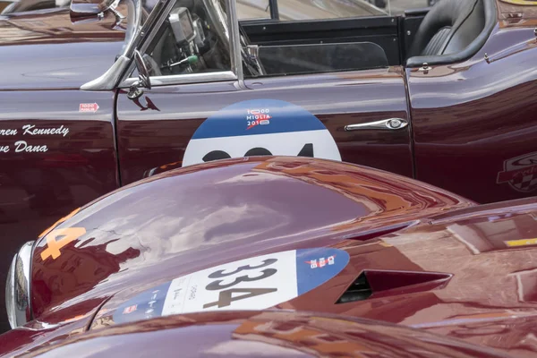 Mille Miglia Mil Millas Mayo 2018 Brescia Italia — Foto de Stock