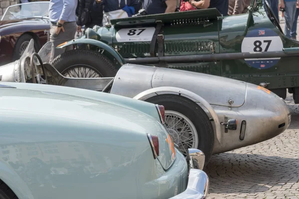 Mille Miglia Mille Milles Mai 2018 Brescia Italie — Photo